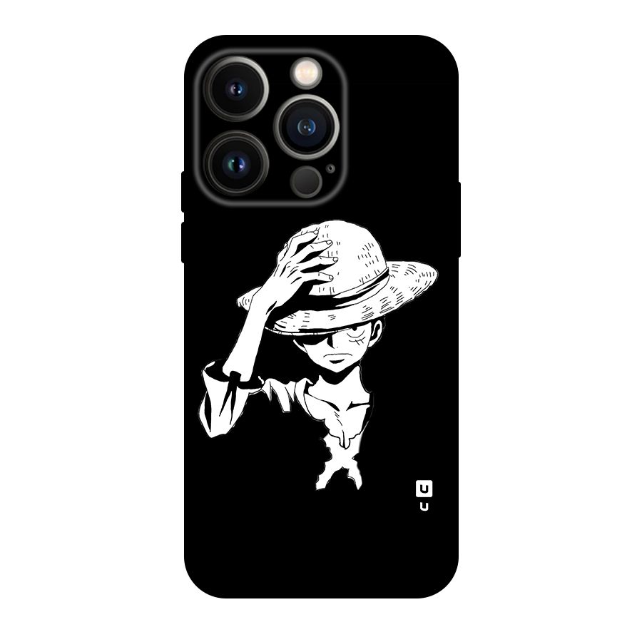 Anime One Piece Luffy Silhouette Original Polycarbonate Back Case for iPhone 14 Pro