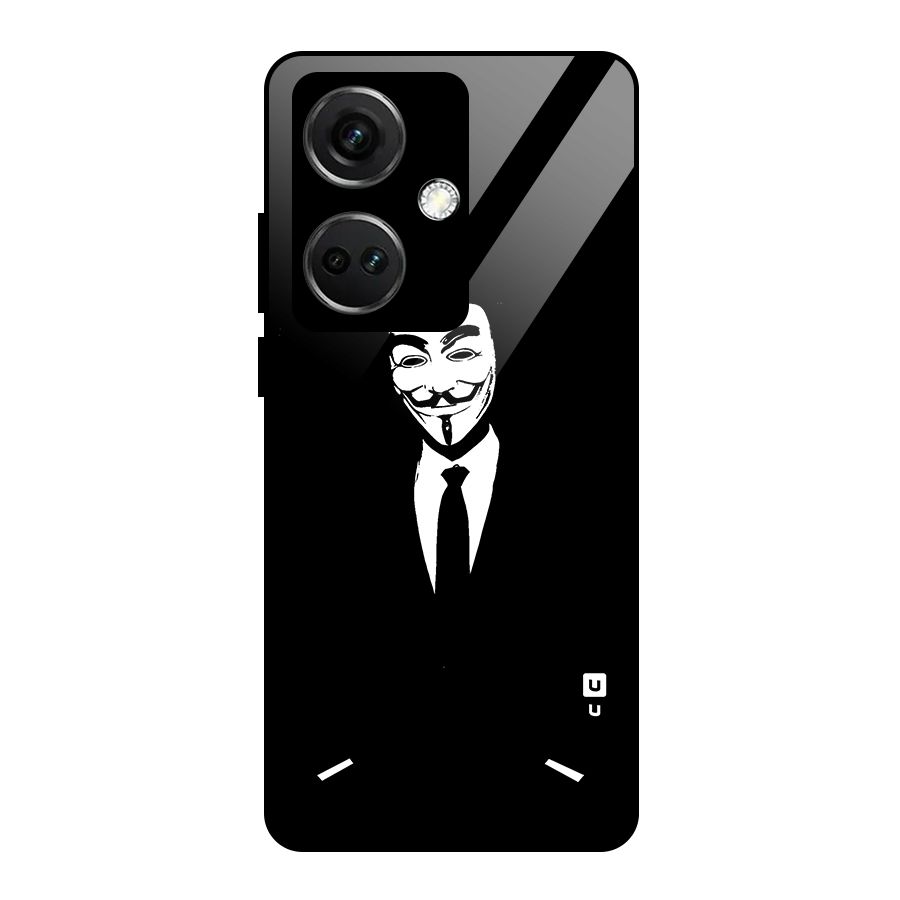 Anonymous Cool Gentleman Glass Back Case for OnePlus Nord CE 3 5G