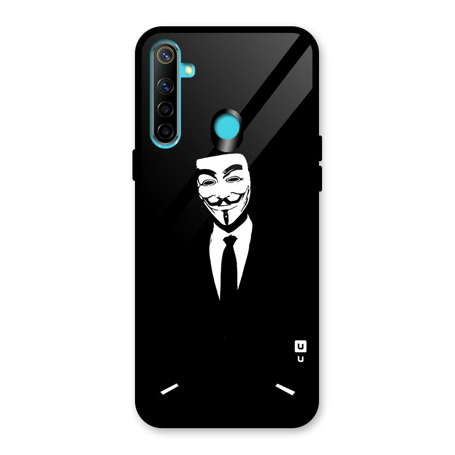 Anonymous Cool Gentleman Glass Back Case for Realme Narzo 10