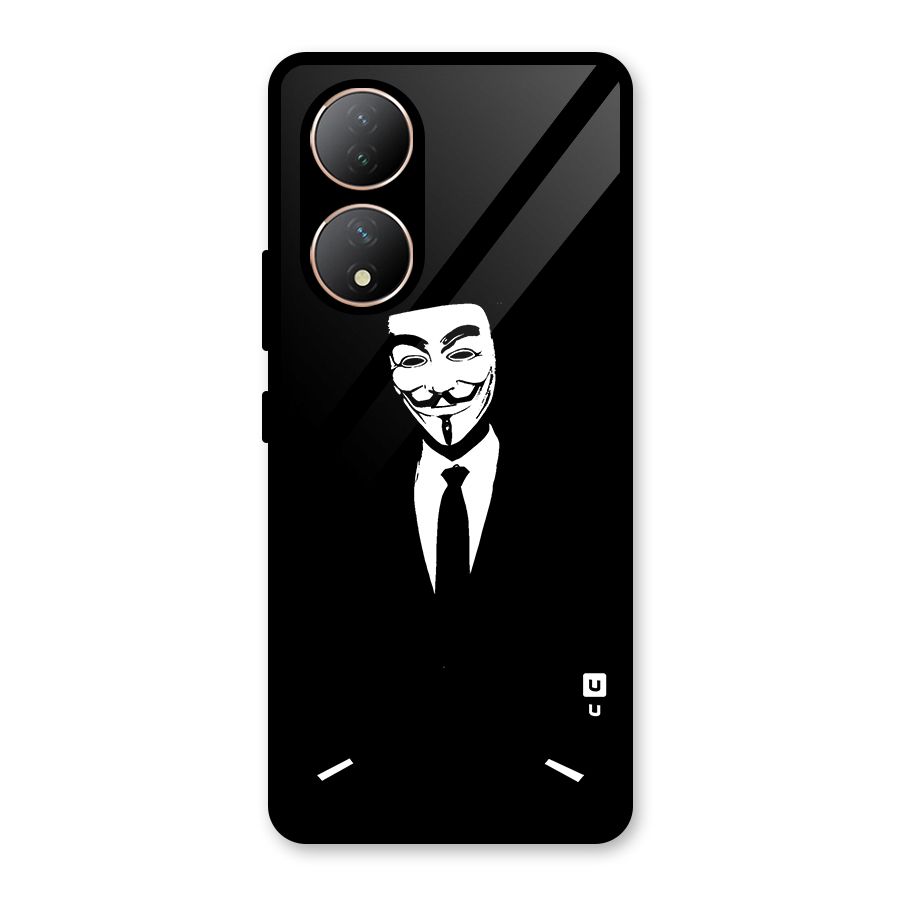Anonymous Cool Gentleman Glass Back Case for Vivo Y100A