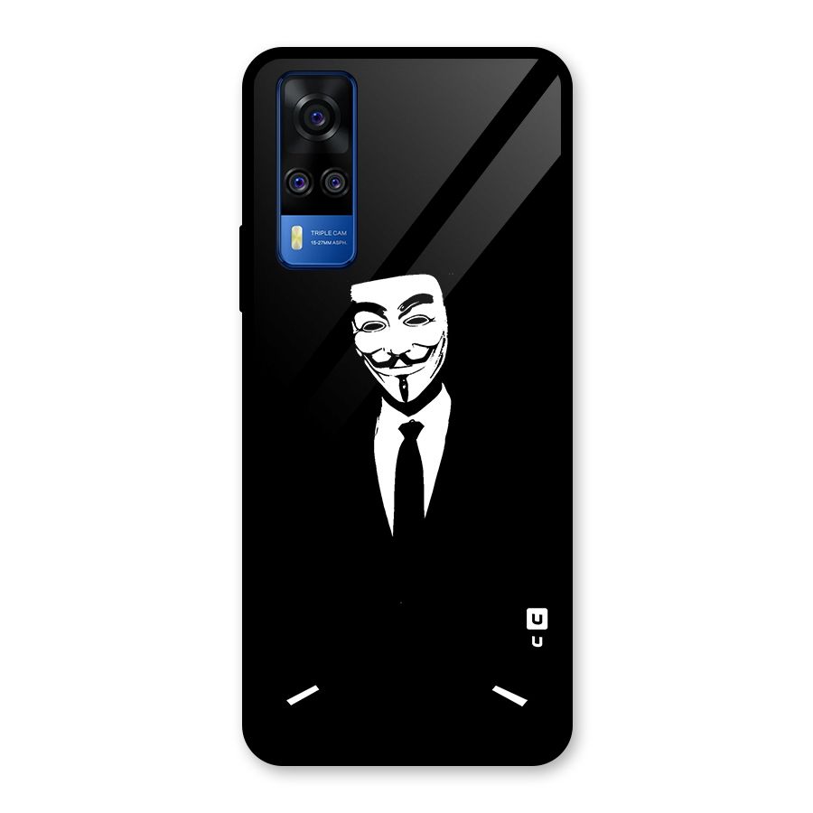 Anonymous Cool Gentleman Glass Back Case for Vivo Y31