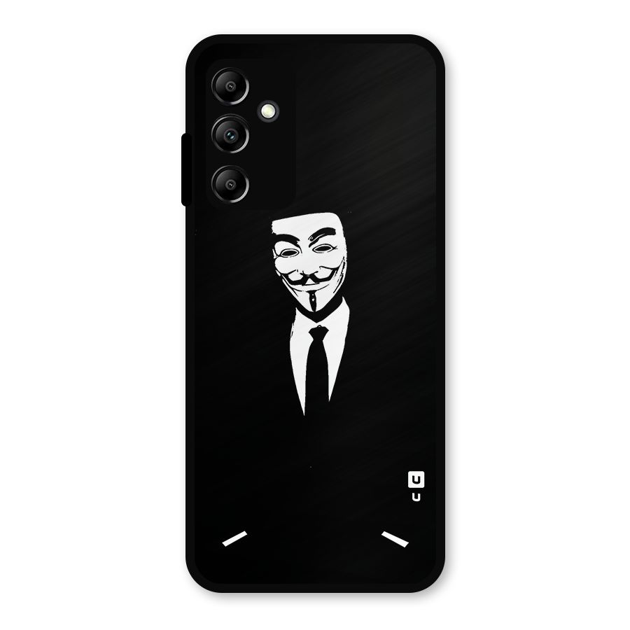 Anonymous Cool Gentleman Metal Back Case for Galaxy A14 5G