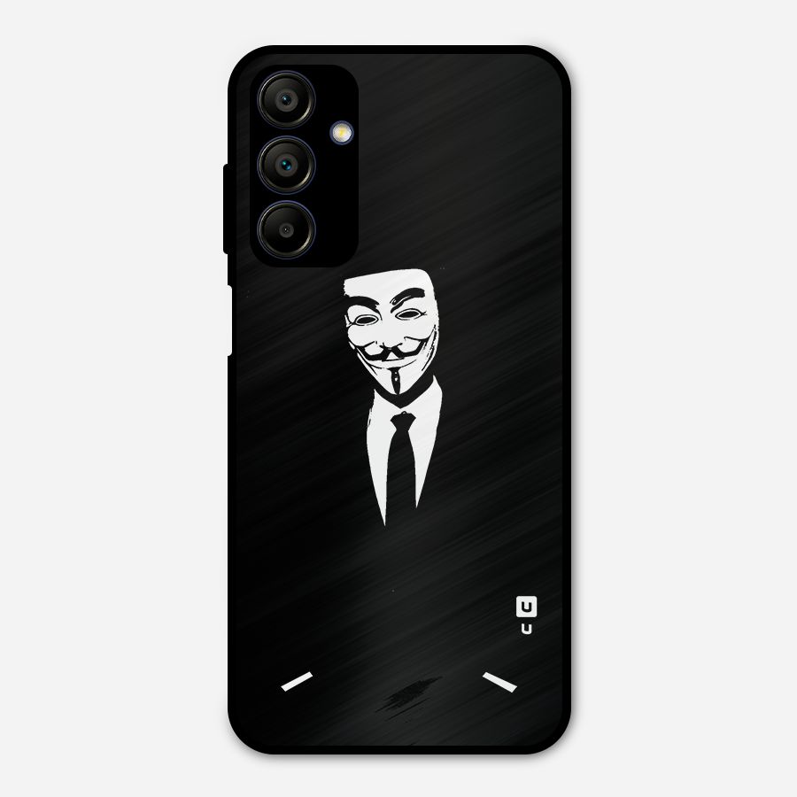 Anonymous Cool Gentleman Metal Back Case for Galaxy A15 5G