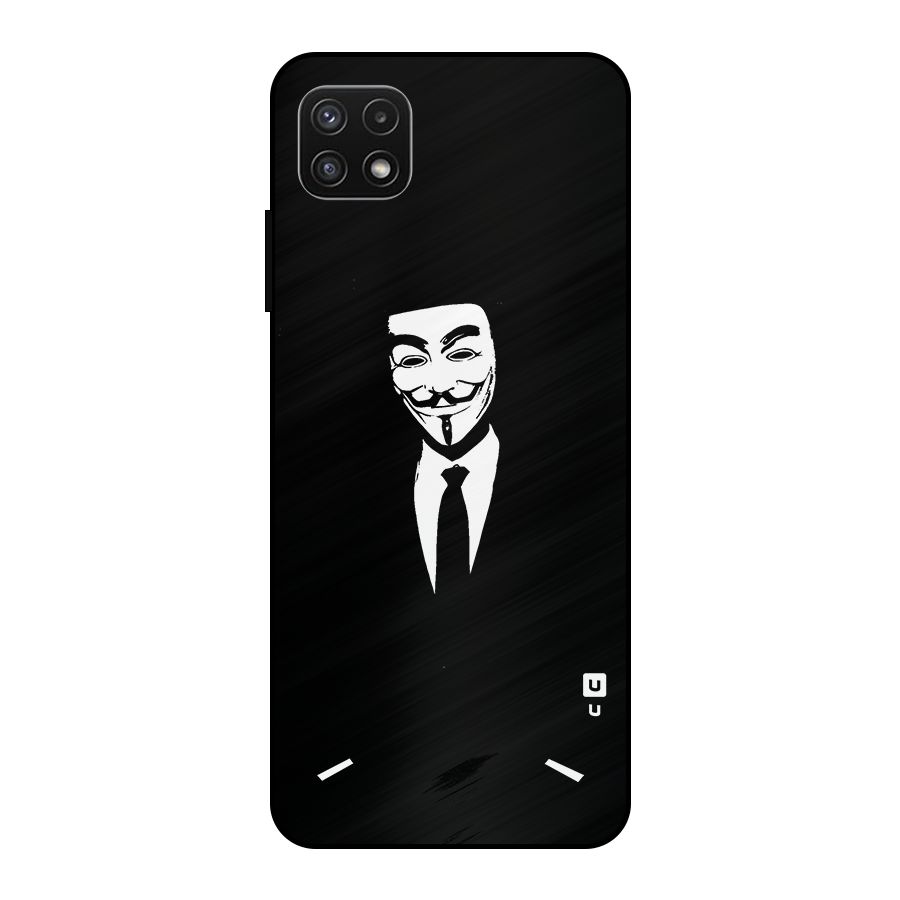 Anonymous Cool Gentleman Metal Back Case for Galaxy A22 5G