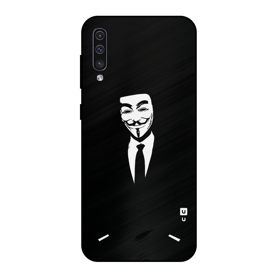 Anonymous Cool Gentleman Metal Back Case for Galaxy A30s