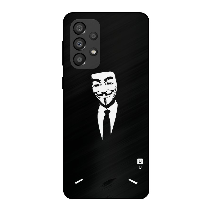 Anonymous Cool Gentleman Metal Back Case for Galaxy A33 5G