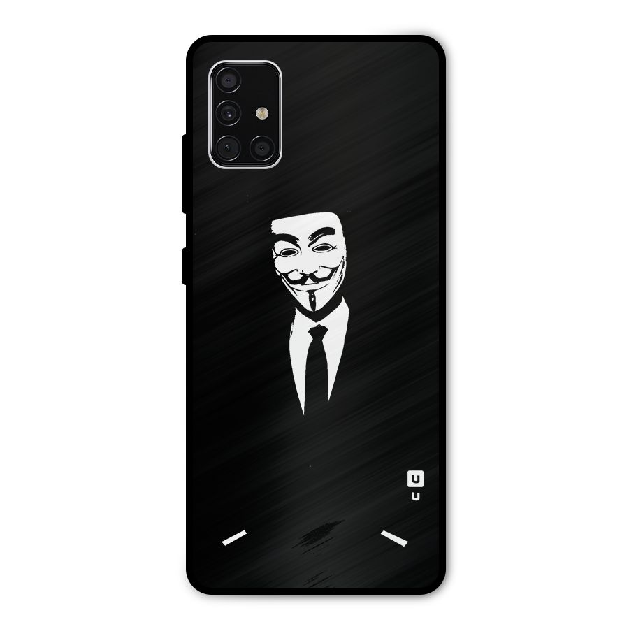 Anonymous Cool Gentleman Metal Back Case for Galaxy A51