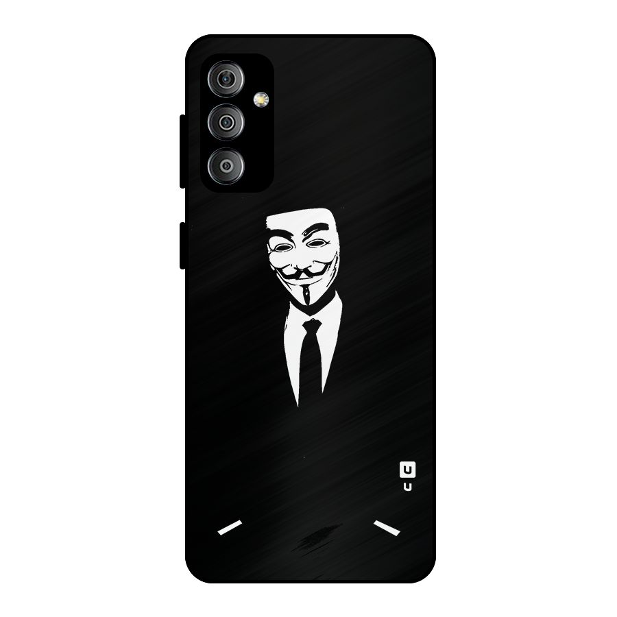 Anonymous Cool Gentleman Metal Back Case for Galaxy F23