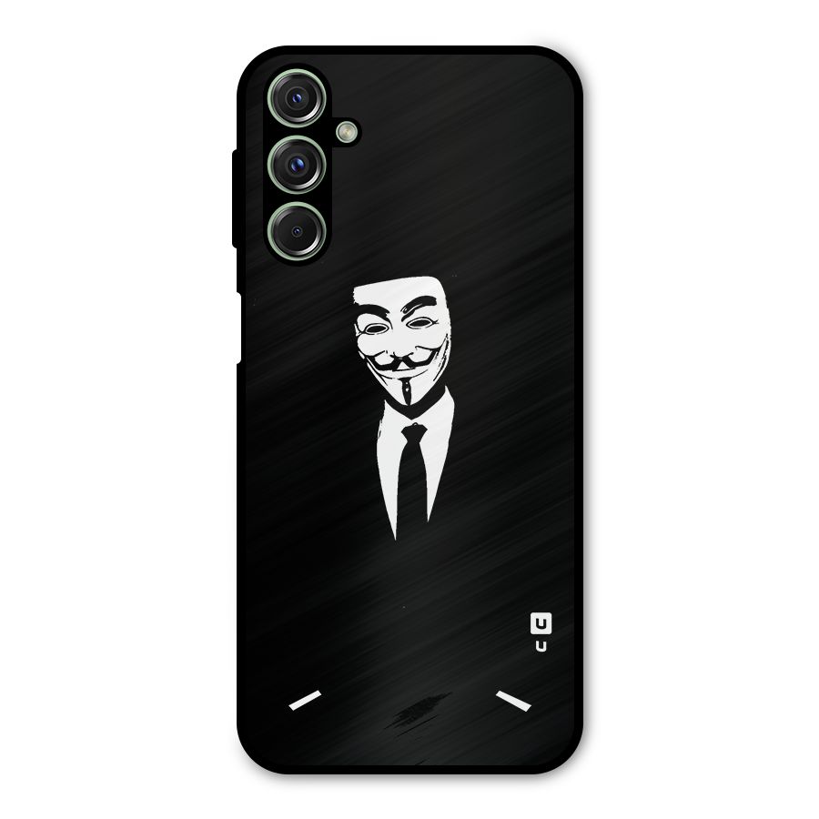 Anonymous Cool Gentleman Metal Back Case for Galaxy F34