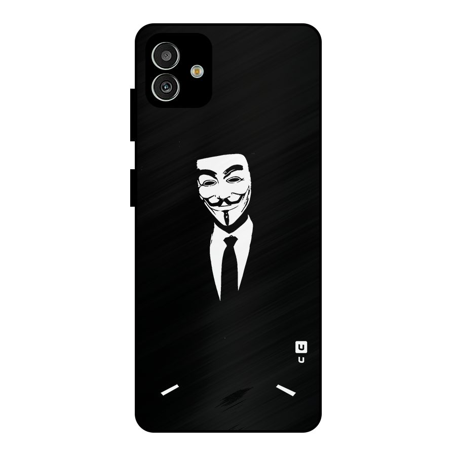 Anonymous Cool Gentleman Metal Back Case for Galaxy M13 5G