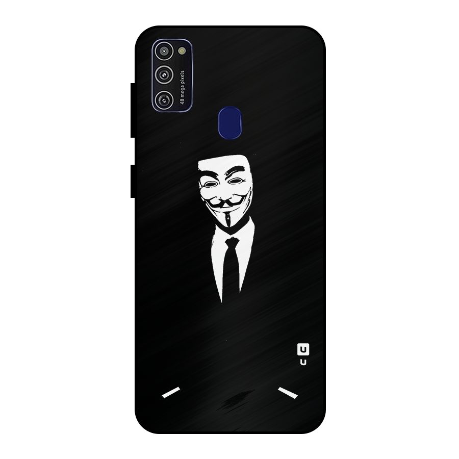 Anonymous Cool Gentleman Metal Back Case for Galaxy M30s