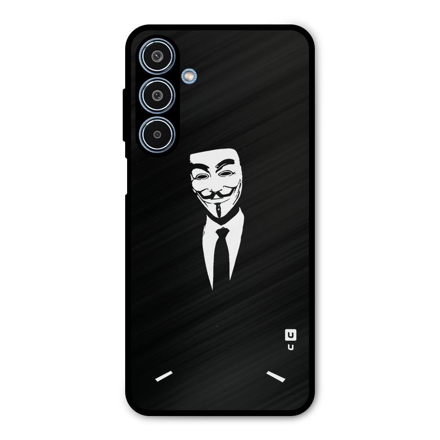 Anonymous Cool Gentleman Metal Back Case for Galaxy M35