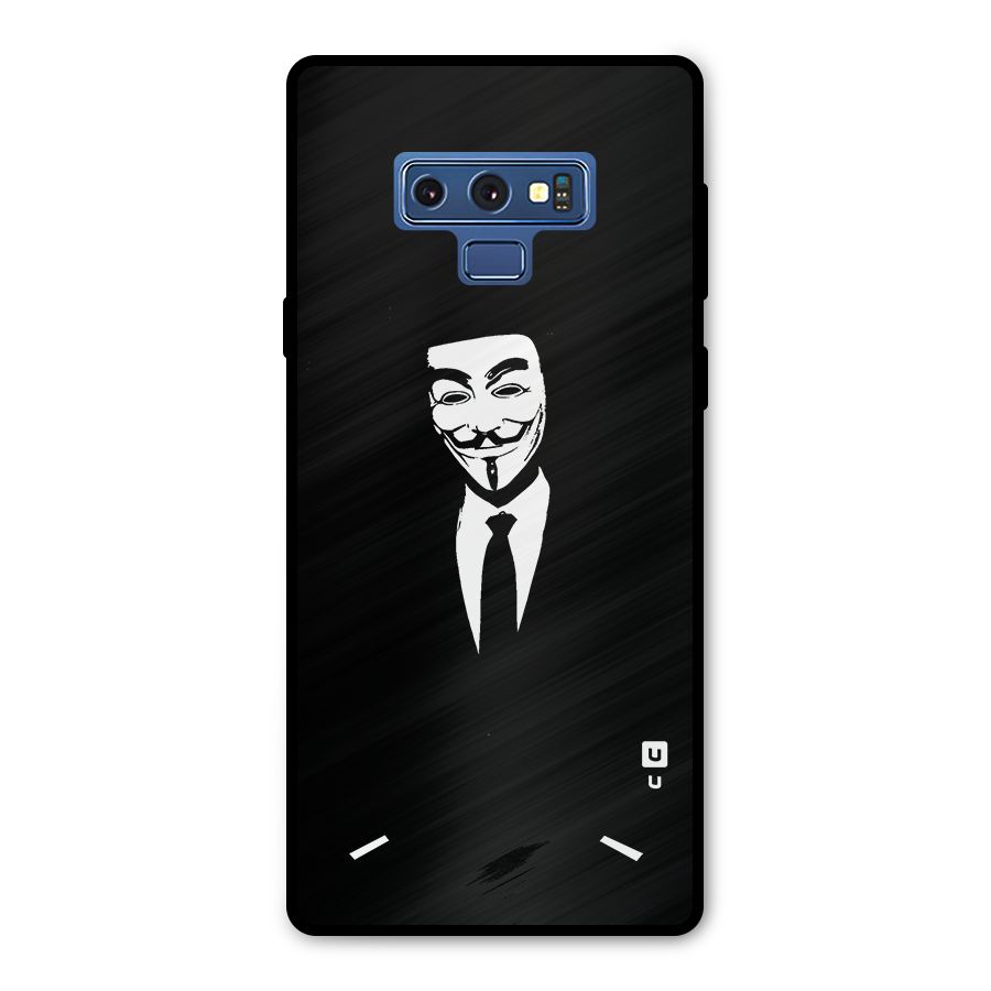Anonymous Cool Gentleman Metal Back Case for Galaxy Note 9