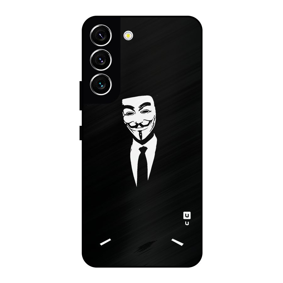 Anonymous Cool Gentleman Metal Back Case for Galaxy S22 5G