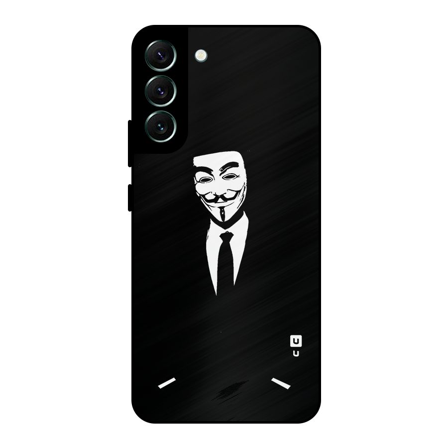 Anonymous Cool Gentleman Metal Back Case for Galaxy S22 Plus 5G