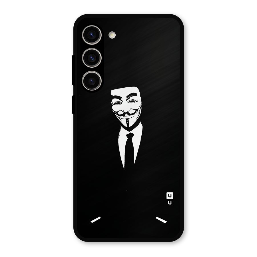 Anonymous Cool Gentleman Metal Back Case for Galaxy S23 Plus