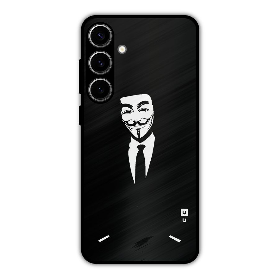 Anonymous Cool Gentleman Metal Back Case for Galaxy S24 Plus