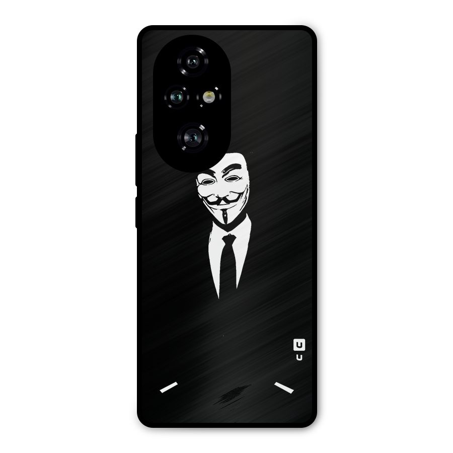 Anonymous Cool Gentleman Metal Back Case for Honor 200 Pro