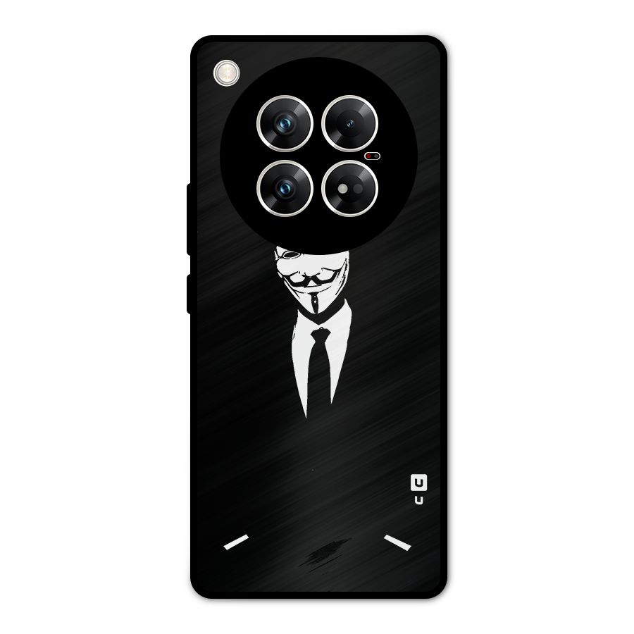 Anonymous Cool Gentleman Metal Back Case for Infinix Zero 40 5G