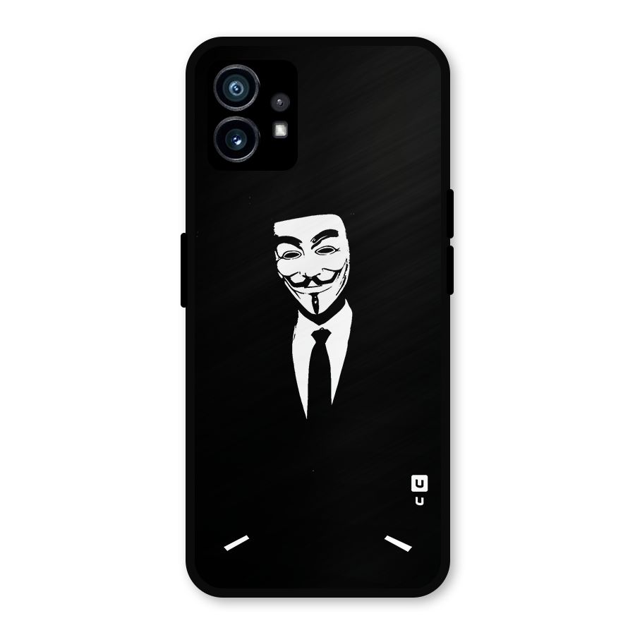 Anonymous Cool Gentleman Metal Back Case for Nothing Phone 1