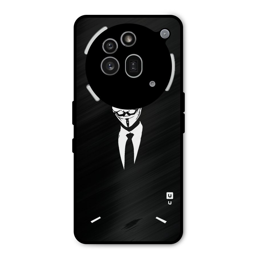 Anonymous Cool Gentleman Metal Back Case for Nothing Phone 3a Pro