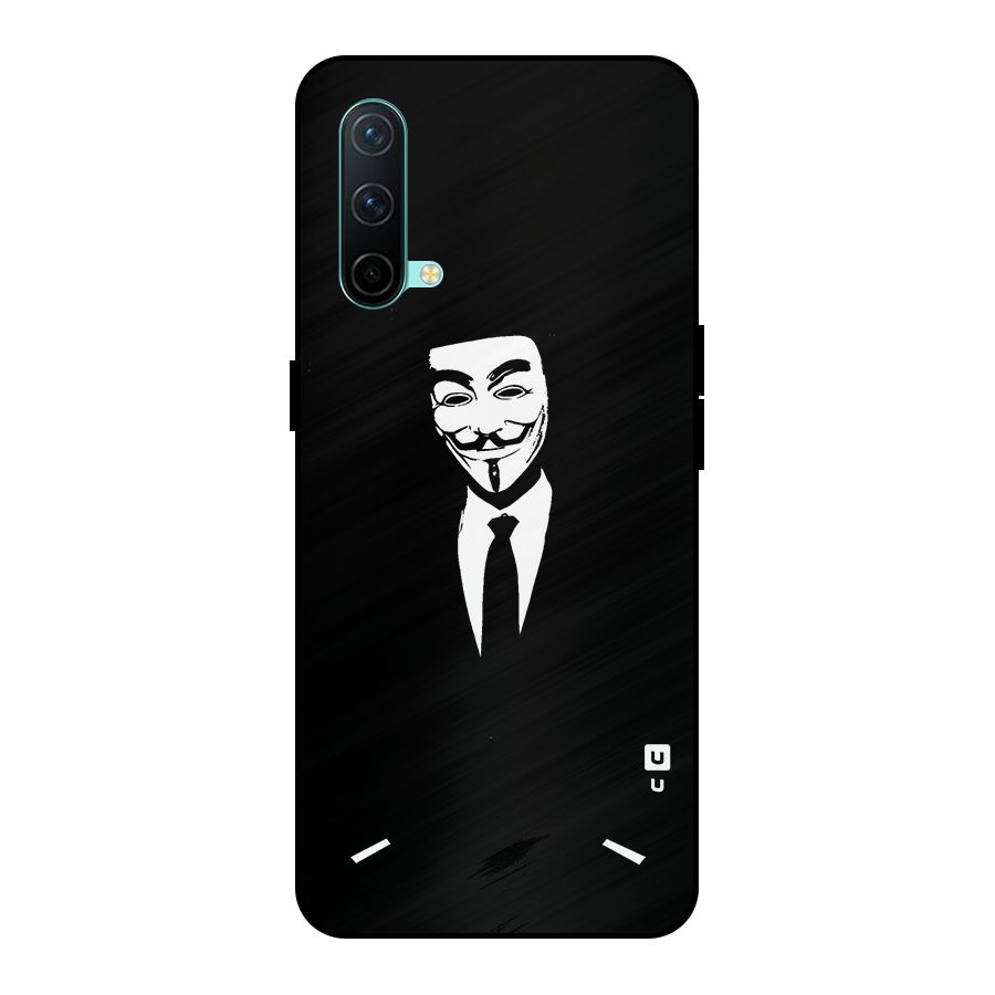 Anonymous Cool Gentleman Metal Back Case for OnePlus Nord CE 5G