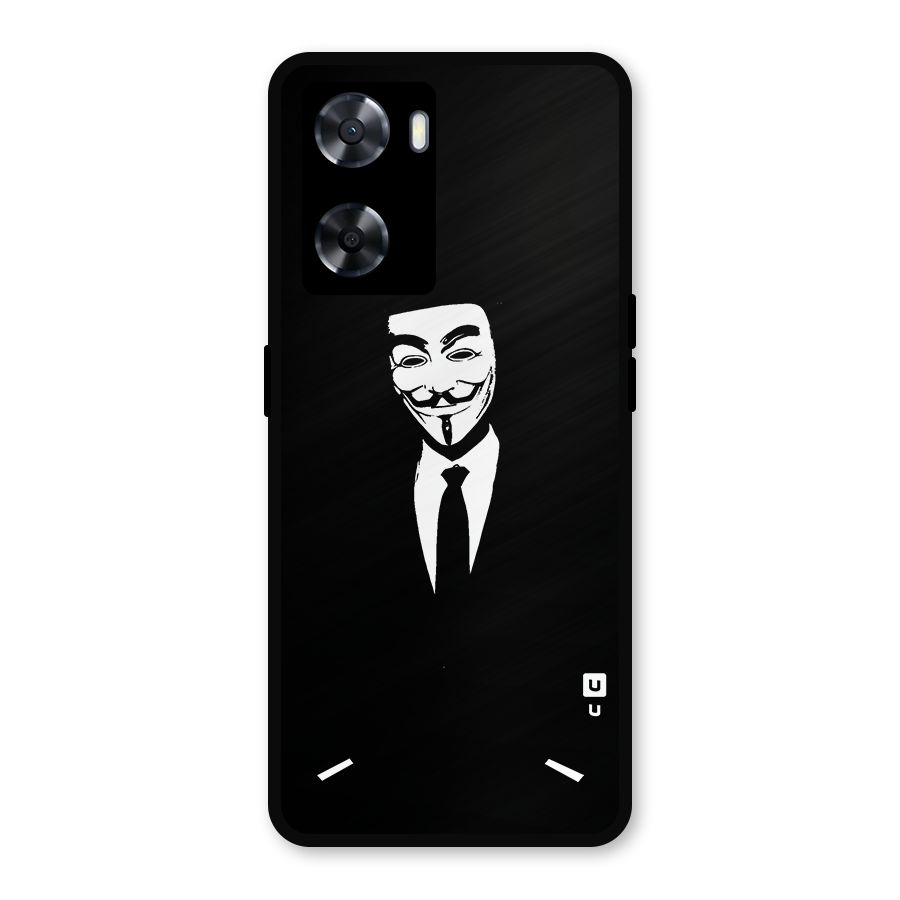 Anonymous Cool Gentleman Metal Back Case for OnePlus Nord N20 SE