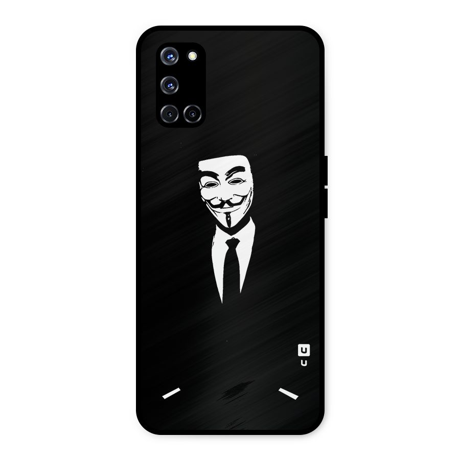 Anonymous Cool Gentleman Metal Back Case for Oppo A52