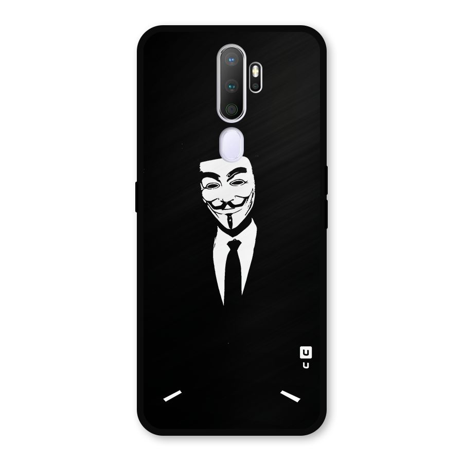 Anonymous Cool Gentleman Metal Back Case for Oppo A9 (2020)