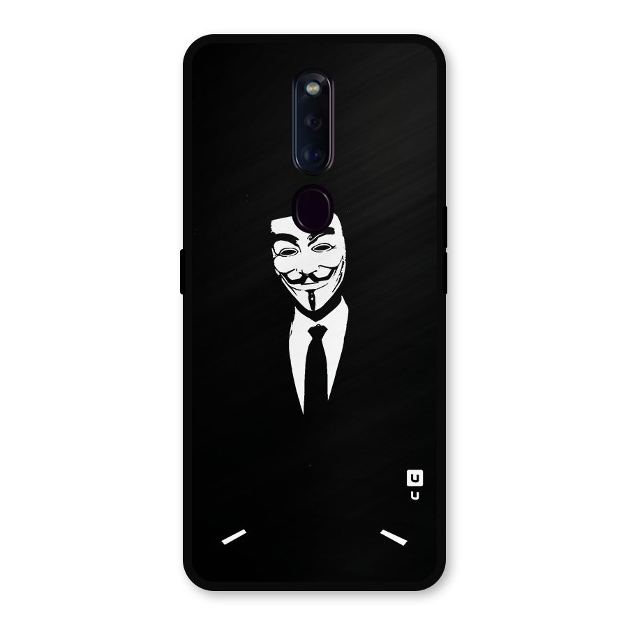Anonymous Cool Gentleman Metal Back Case for Oppo F11 Pro