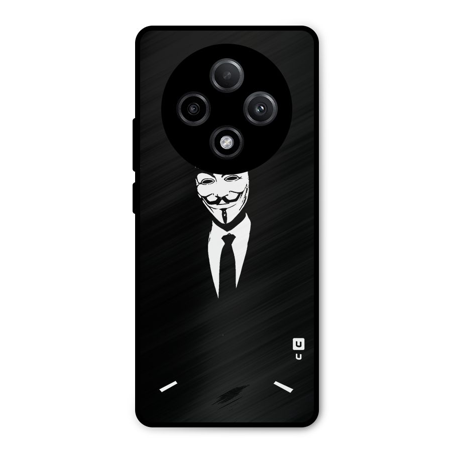 Anonymous Cool Gentleman Metal Back Case for Oppo F27 Pro Plus