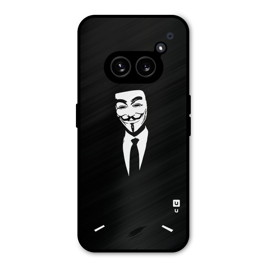 Anonymous Cool Gentleman Metal Back Case for Nothing Phone 2a