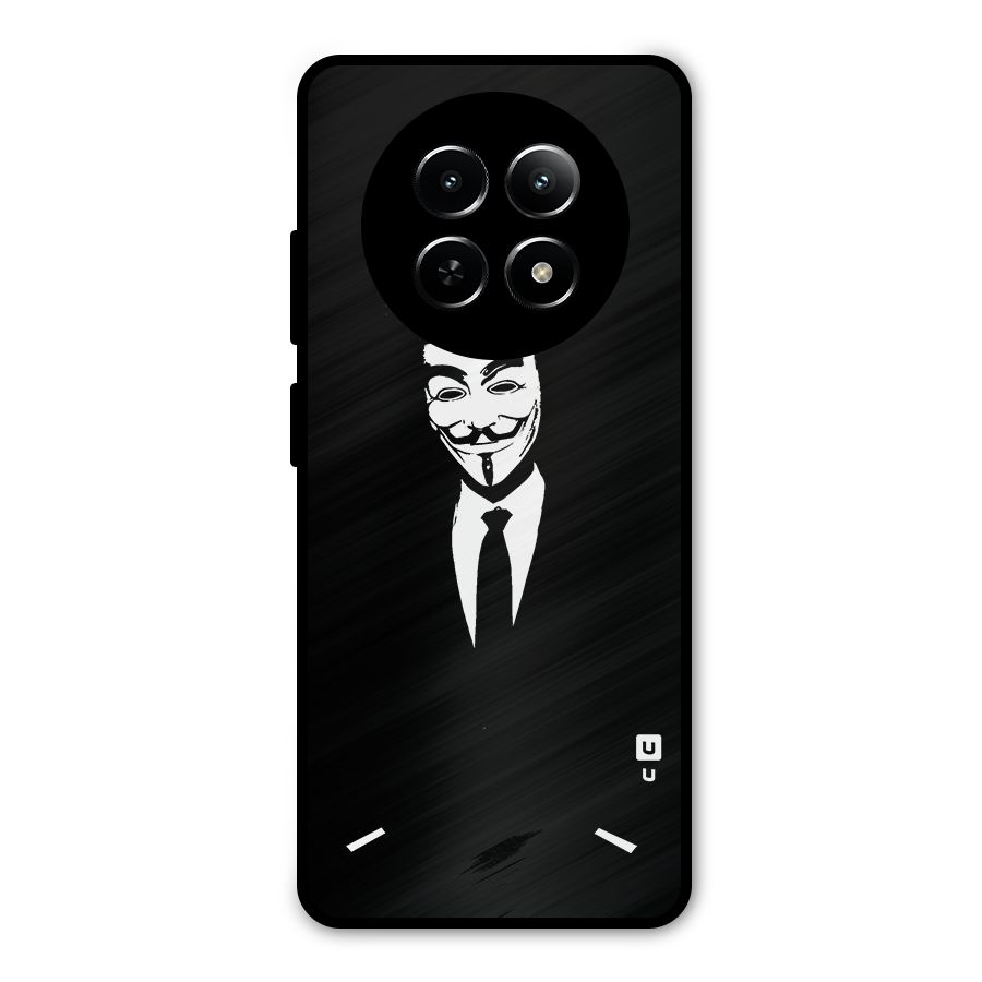 Anonymous Cool Gentleman Metal Back Case for Realme 12 5G