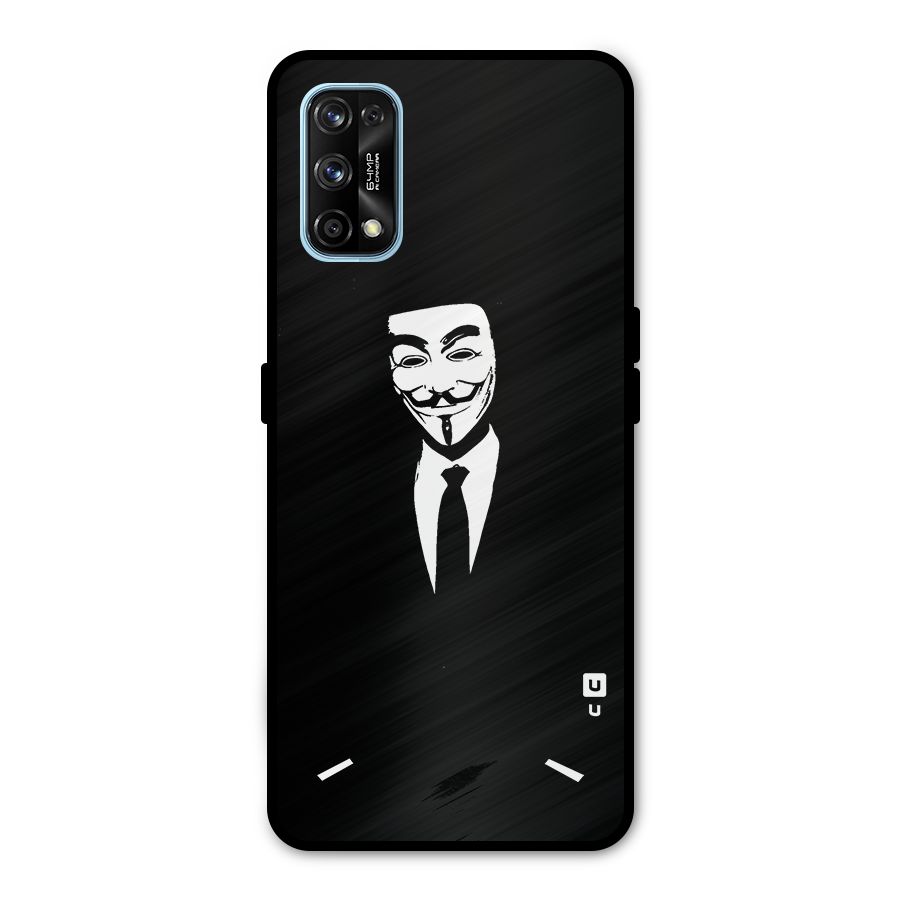 Anonymous Cool Gentleman Metal Back Case for Realme 7 Pro