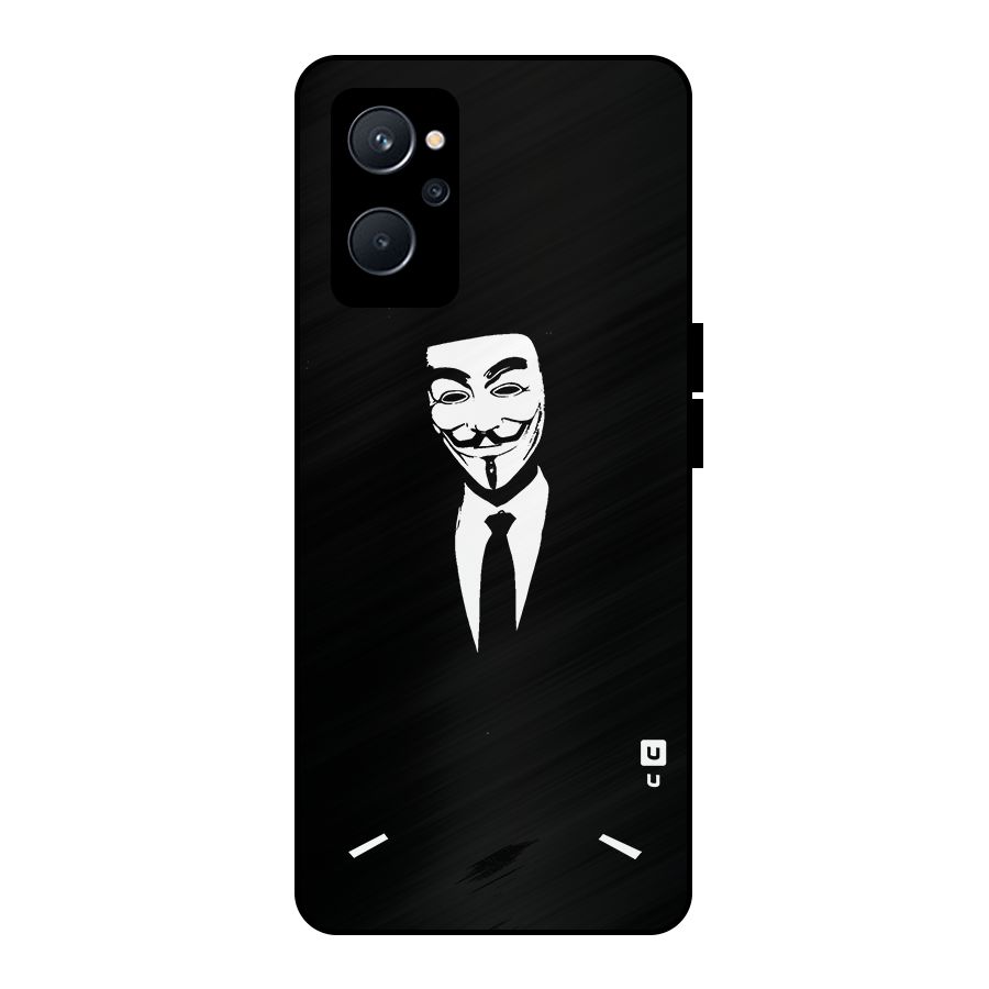 Anonymous Cool Gentleman Metal Back Case for Realme 9i 5G