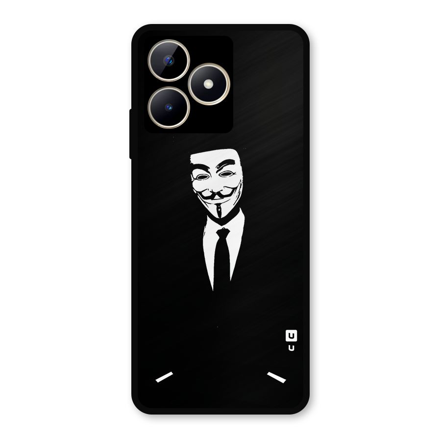 Anonymous Cool Gentleman Metal Back Case for Realme C53