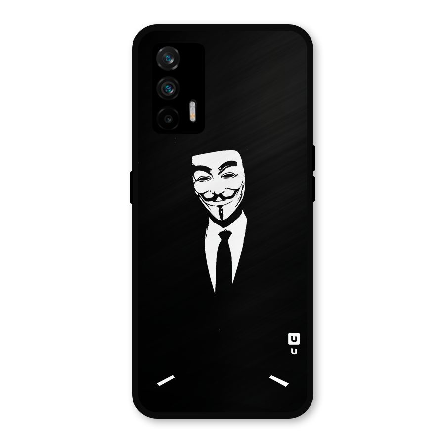 Anonymous Cool Gentleman Metal Back Case for Realme GT 5G