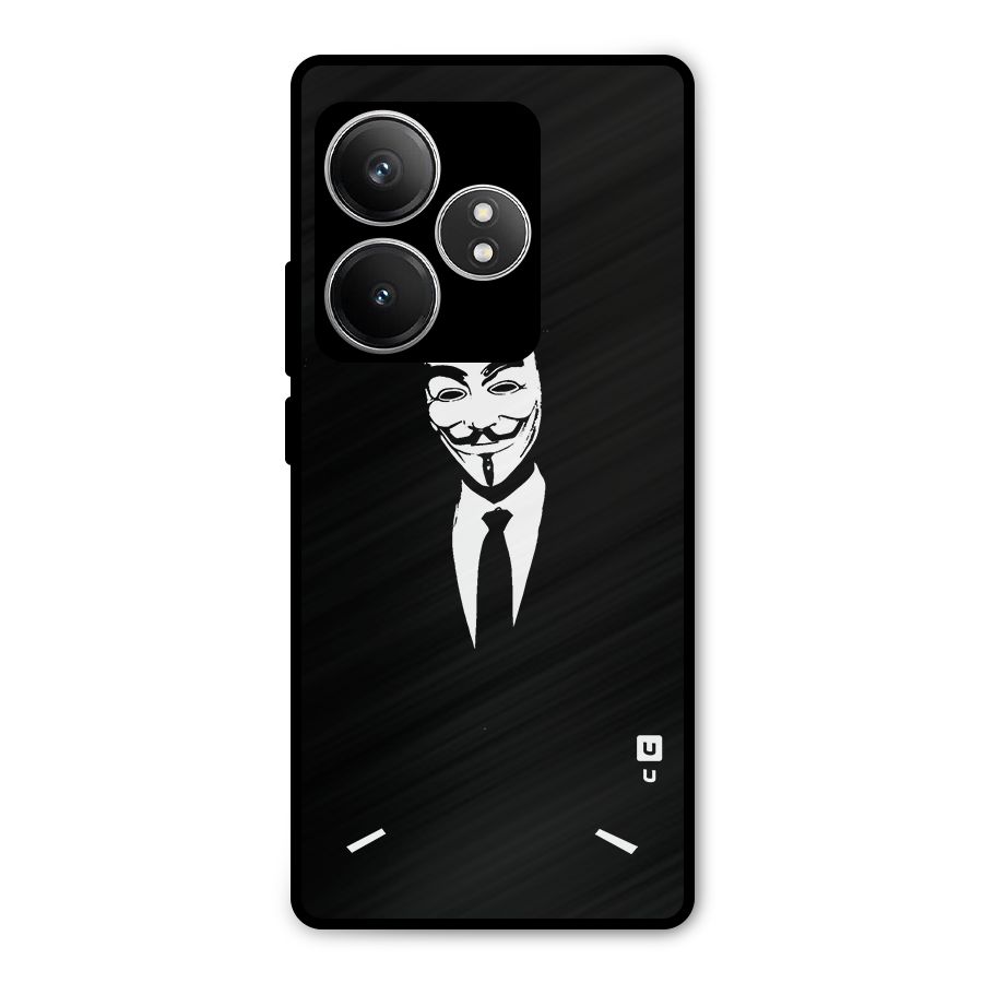 Anonymous Cool Gentleman Metal Back Case for Realme GT 6T