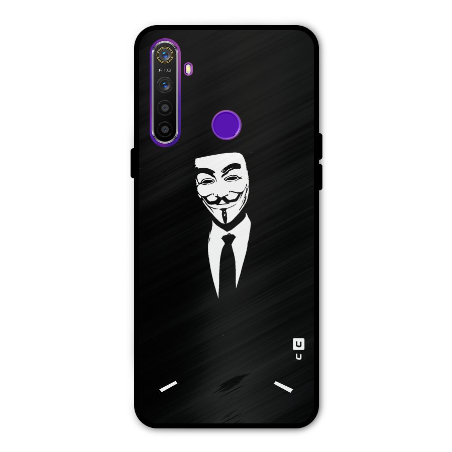 Anonymous Cool Gentleman Metal Back Case for Realme Narzo 10