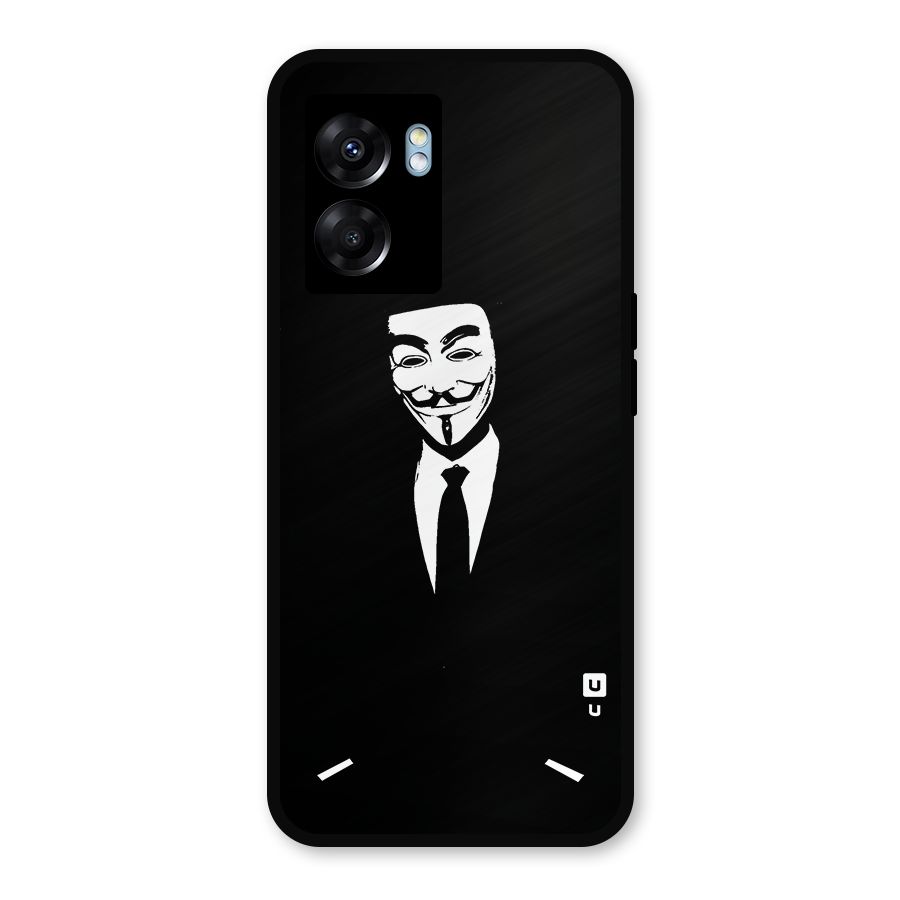 Anonymous Cool Gentleman Metal Back Case for Realme Narzo 50 5G