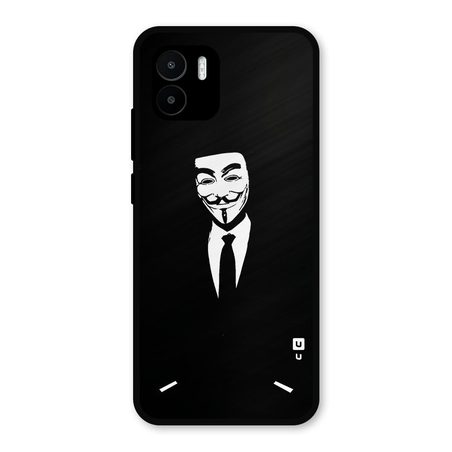 Anonymous Cool Gentleman Metal Back Case for Redmi A1