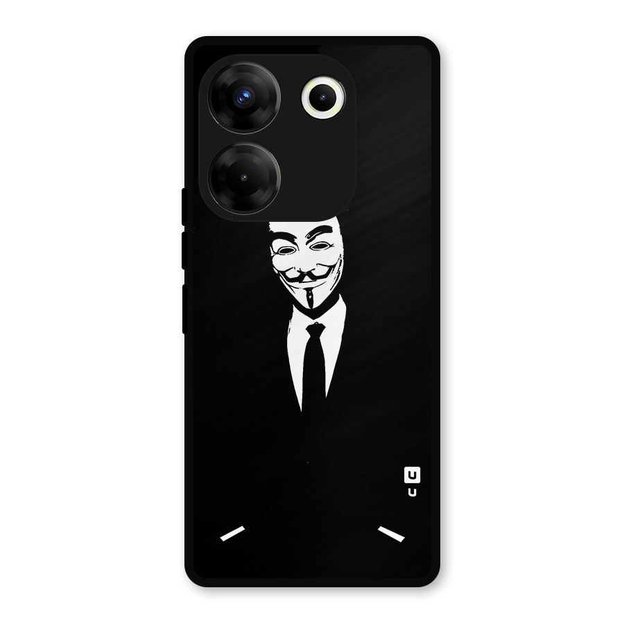 Anonymous Cool Gentleman Metal Back Case for Tecno Camon 20 Pro