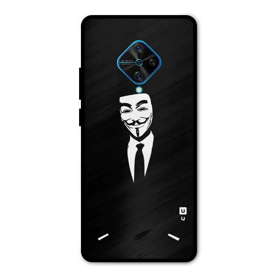 Anonymous Cool Gentleman Metal Back Case for Vivo S1 Pro