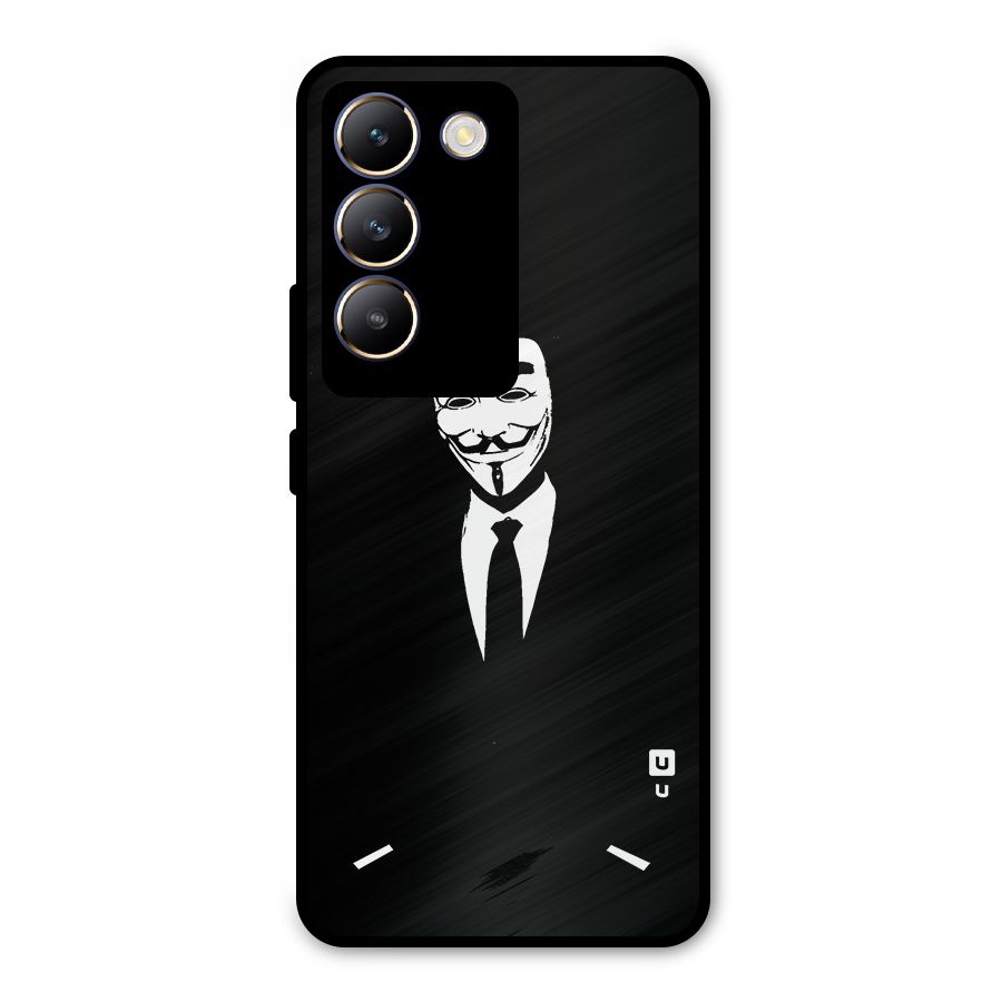 Anonymous Cool Gentleman Metal Back Case for Vivo T3 5G