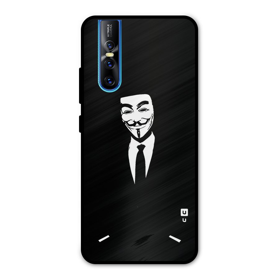 Anonymous Cool Gentleman Metal Back Case for Vivo V15 Pro