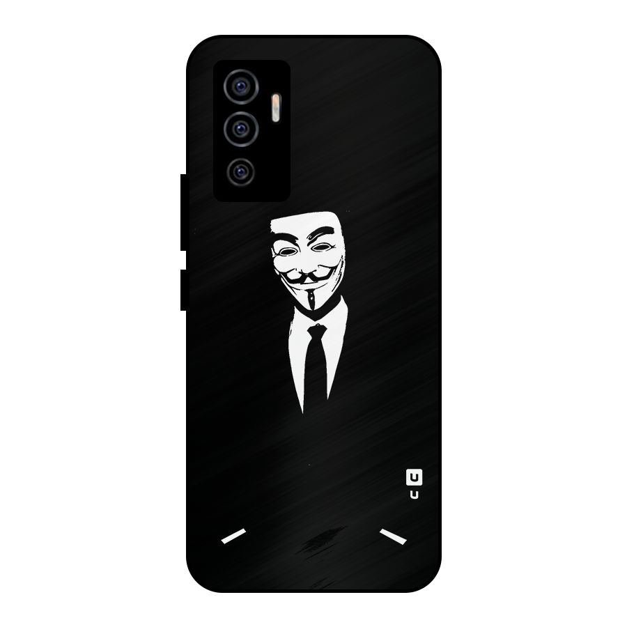 Anonymous Cool Gentleman Metal Back Case for Vivo V23e