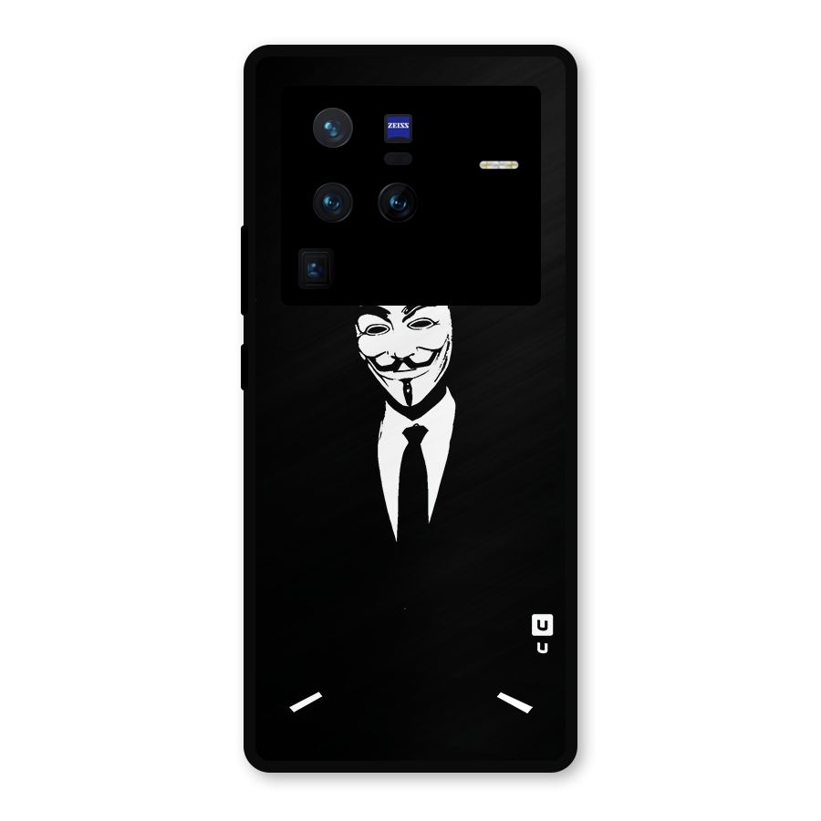 Anonymous Cool Gentleman Metal Back Case for Vivo X80 Pro