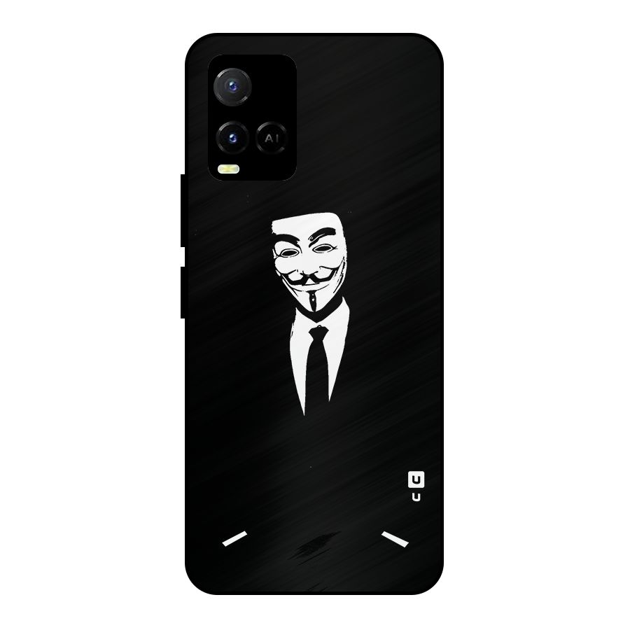 Anonymous Cool Gentleman Metal Back Case for Vivo Y21