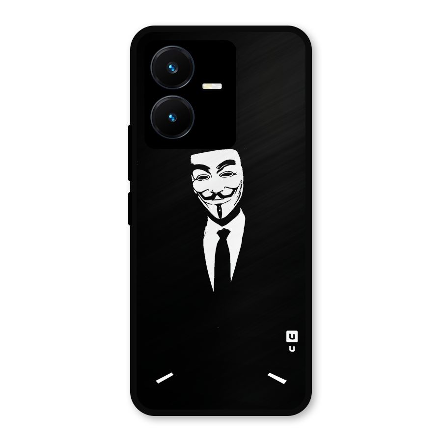 Anonymous Cool Gentleman Metal Back Case for Vivo Y22