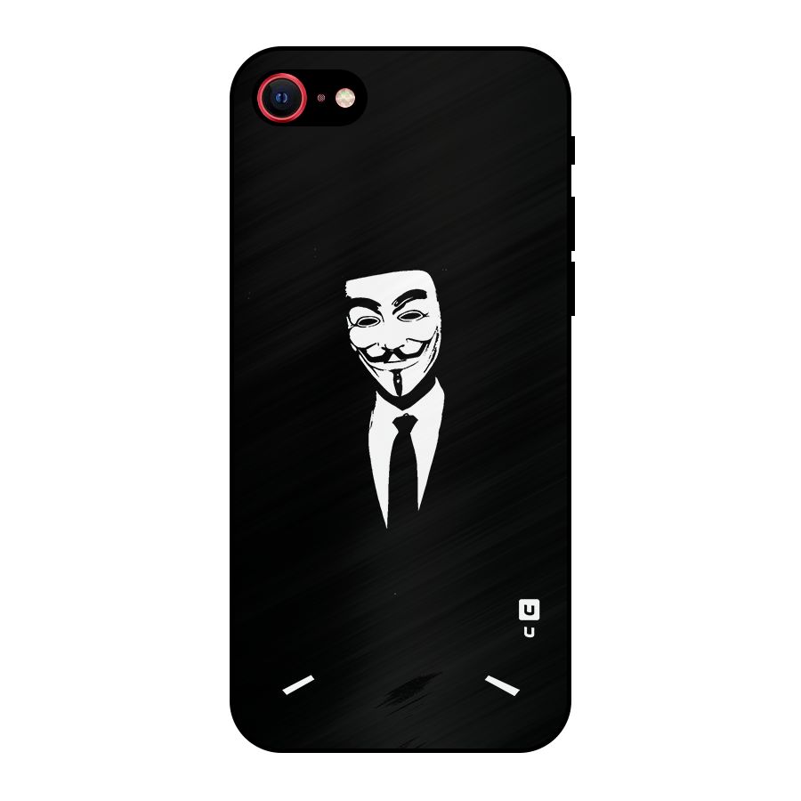 Anonymous Cool Gentleman Metal Back Case for iPhone SE 2020